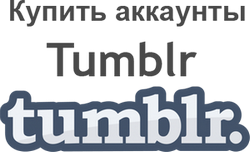 Купить аккаунты Tumblr