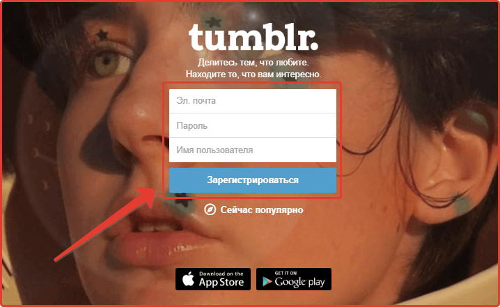 Deleting a tumblr account: step #7