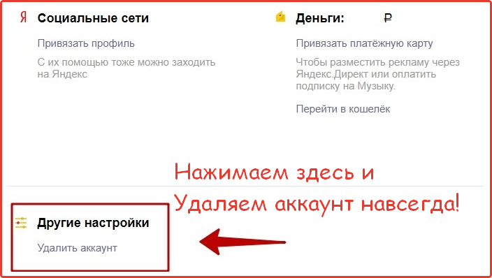 Удалить про. Как удалить аккаунт Яндекс. Удаление аккаунта Яндекс. Удалиться из Яндекс. Как удалить аккаунт Yandex.